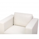 Skórzany fotel beżowy - sofa - Gabriele