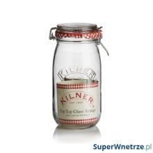 Słoik 1,5l Kilner Round Clip Top Jar przezroczysty Słoik 1,5l Kilner Round Clip Top Jar przezroczysty