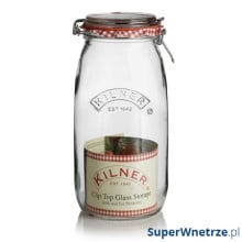 Słoik 3l Kilner Round Clip Top Jar przezroczysty Słoik 3l Kilner Round Clip Top Jar przezroczysty
