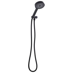 Słuchawka prysznicowa z wężem UYUCA Czarny