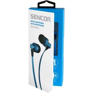 Słuchawki SENCOR SEP 300 MIC BLUE