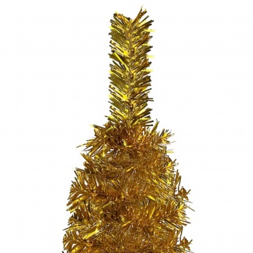 Smukła choinka, złota, 120 cm