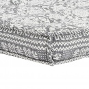 Sofa, 100x100x20 cm, tkanina, jasnoszara
