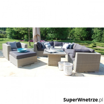 Sofa z podłokietnikiem 173x87x70 cm Miloo Home West jasnoszara