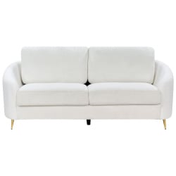 Sofa 3-osobowa boucle biała trosa