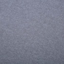 Sofa 3-osobowa tapicerowana tkaniną jasnoszara