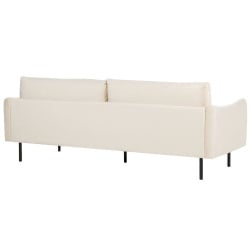 Sofa 3-osobowa welurowa jasnobeżowa vinterbro Sofa 3-osobowa welurowa jasnobeżowa vinterbro