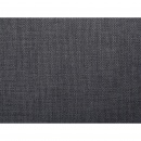 Sofa ciemnoszara - trzyosobowa - kanapa - sofa tapicerowana - Gabriele