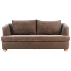 Sofa dla 3 osób RATTVIK Szenil Brązowy