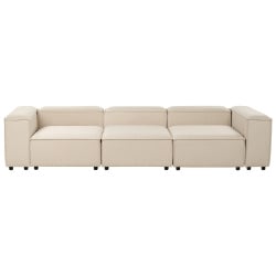Sofa modułowa 3-osobowa beżowa ardal