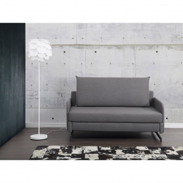 Sofa rozkładana tapicerowana szara Colombo