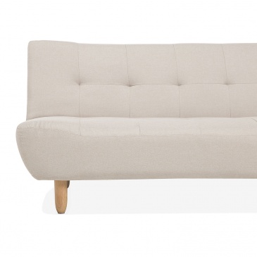 Sofa trzyosobowa tapicerowana beżowa Ventuno BLmeble