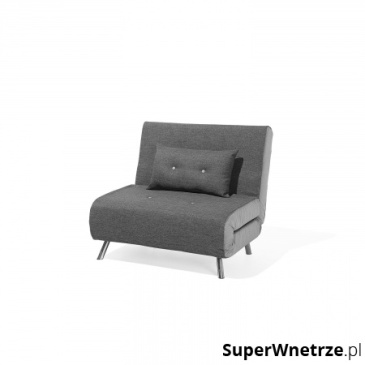 Sofa z funkcją spania ciemnoszara Nebbia