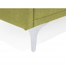 Sofa z funkcją spania zielona - kanapa rozkładana - wersalka - Eugenia