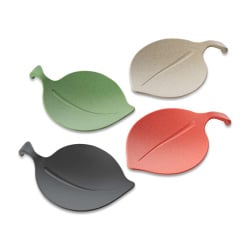 Spodeczki na przekąski 4 sztuki leaf-on mix 3556116