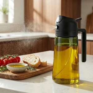 Spryskiwacz do oliwy i octu szklany 450 ml Spryskiwacz do oliwy i octu szklany 450 ml