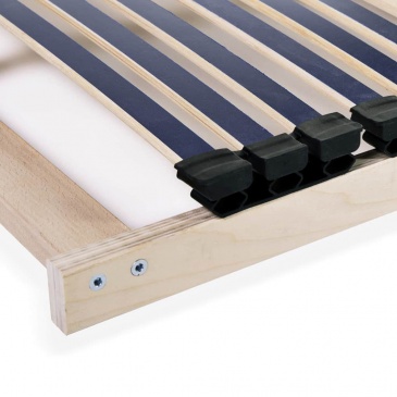 Stelaż do łóżka z 42 listwami, drewno FSC, 7 stref, 100x200 cm