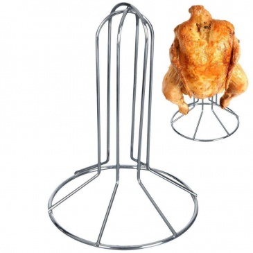 Stojak do pieczenia kurczaka, bez tłuszczu