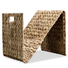 Stojak na gazety, 31x31x31 cm, hiacynt wodny