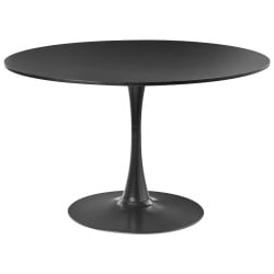 Stół do jadalni BOCA Czarny 120 cm 120 cm