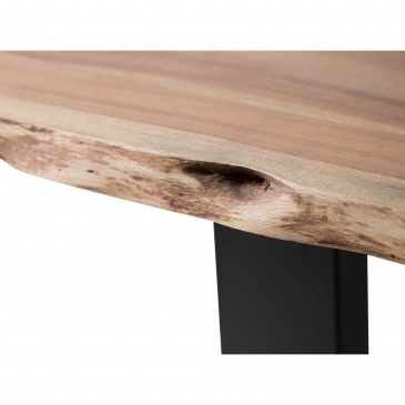 Stół do jadalni drewniany brązowy 180 x 95 cm BROOKE