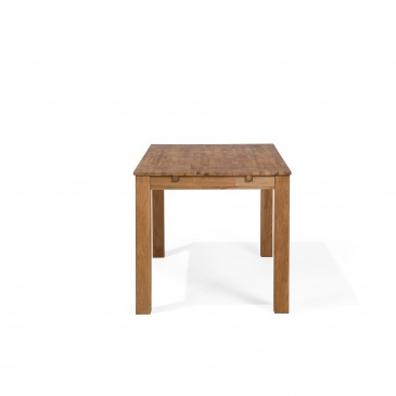 Stół do jadalni drewno jasnobrązowy 150 x 85 cm 2 przedłużki Patrizia