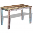 Stół do jadalni z drewna odzyskanego, 115x60x76 cm