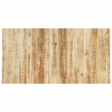 Stół jadalniany, 180 x 90 x 76 cm, surowe drewno mango