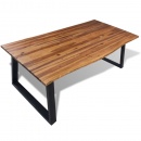 Stół jadalniany z drewna akacjowego, 200 x 90 cm