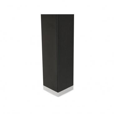 Stół Kokoon Design Efyra 140x140 cm jasnobrązowy nogi czarne