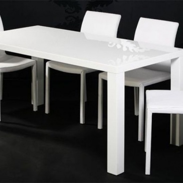 Stół do jadalni Lucente 140x80x76cm D2 biały