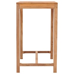 Stolik barowy do ogrodu, 110x65x105 cm, lite drewno tekowe Stolik barowy do ogrodu, 110x65x105 cm, lite drewno tekowe