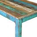 Stolik barowy z drewna z recyklingu 115x60x107 cm