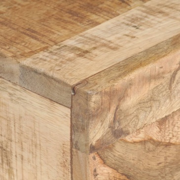 Stolik boczny, 40x30x50 cm, surowe drewno mango