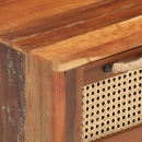 Stolik kawowy 100x50x40 cm lite drewno odzyskane