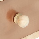 Stolik kawowy, 118x57x45 cm, lite drewno mango