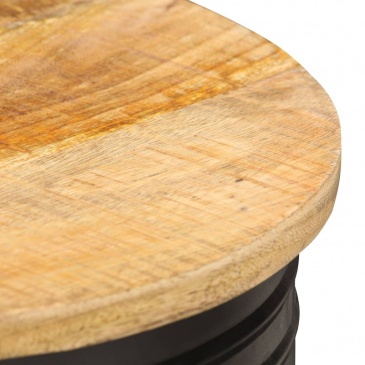 Stolik kawowy 43x55 cm lite drewno mango