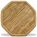 Stolik kawowy Bambusowy Ośmiokąt 60 x 60 x 45 cm