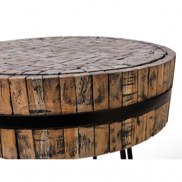 Stolik kawowy drewniany do pokoju ława kawowa stół Zerilli