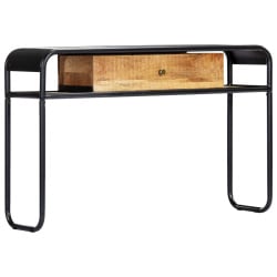 Stolik konsola, 118 x 30 x 75 cm, lite drewno mango Stolik konsola, 118 x 30 x 75 cm, lite drewno mango
