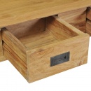 Stolik-konsola, lite drewno tekowe, 90 x 30 x 80 cm