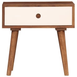 Stolik nocny, lite drewno sheesham, 45 x 30 x 45 cm Stolik nocny, lite drewno sheesham, 45 x 30 x 45 cm
