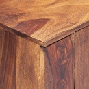 Stolik typu konsola, 90 x 30 x 75 cm, lite drewno sheesham