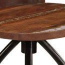 Krzesła barowe 2 szt. lite drewno z odzysku 40 x 40 x 82 cm