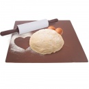 Stolnica silikonowa do wyrabiania, wałkowania ciasta, mata do pieczenia, 60x50 cm