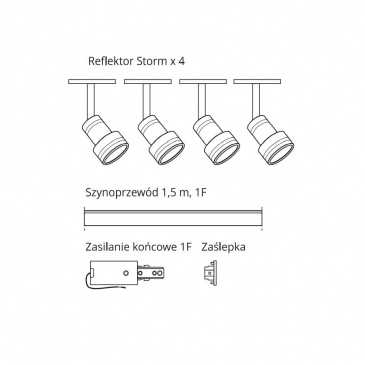 Storm SET biały