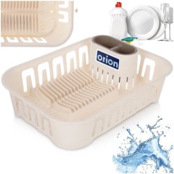 Suszarka na naczynia kremowa 39x29x11 cm Suszarka na naczynia kremowa 39x29x11 cm