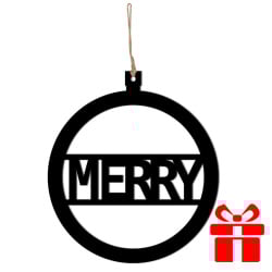 Świąteczna zawieszka MERRY DekoSign