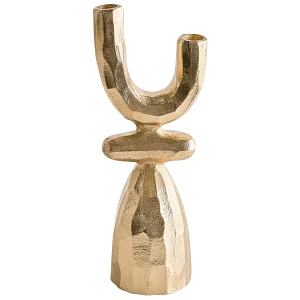 Świecznik KRADENIK Metal 33 cm Złoty Świecznik KRADENIK Metal 33 cm Złoty