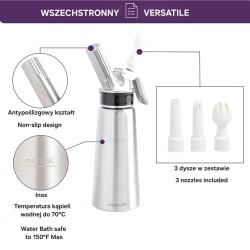 Syfon PRO 0,5L s/s